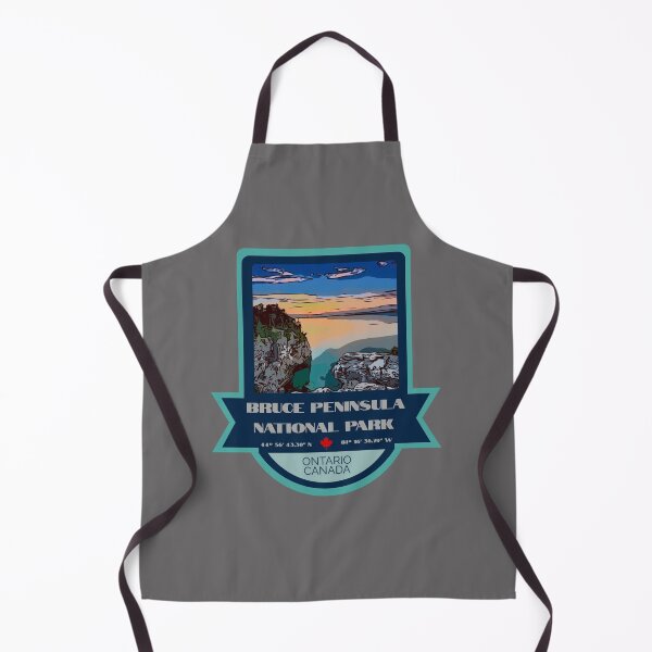 Item preview, Bruce Peninsula National Park Vintage Retro Sticker – Canada National Park Badge Design designed and sold by RouseDesigns.