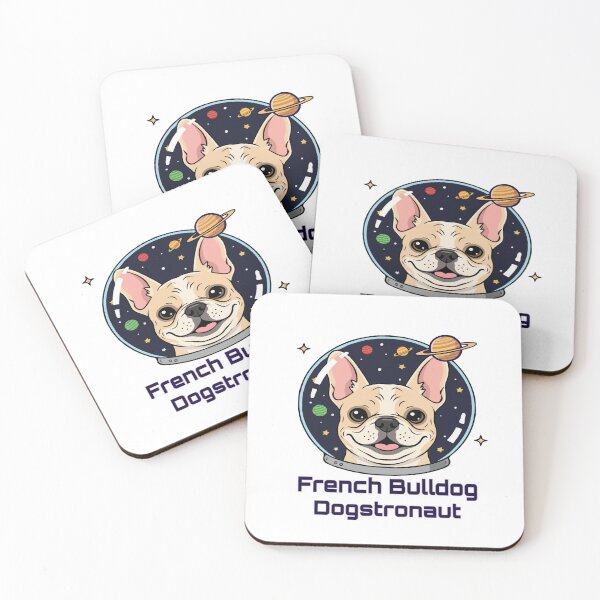 Item preview, French Bulldog Dogstronaut  – Cute Dog in Space designed and sold by The Real Life Symphony.