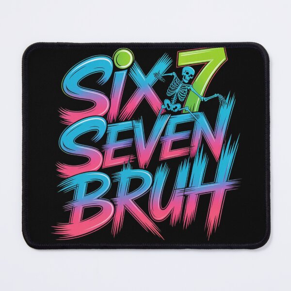 Item preview, six seven bruh designed and sold by Tom-Apex-Art.