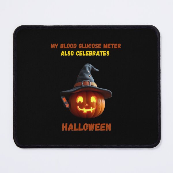 Item preview, My Blood Glucose Meter Also Celebrates Halloween designed and sold by MarcinDesign.
