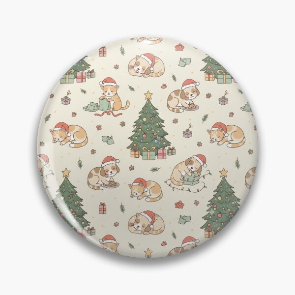 Item preview, Cute Christmas Cats and Dogs designed and sold by Nin Tai.