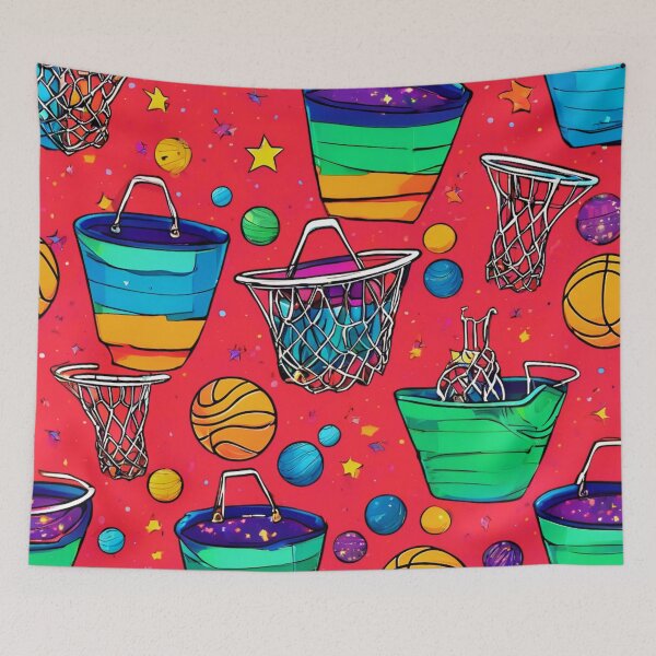 Item preview, Cosmic Basketball and Chaos  designed and sold by Zofia Sosnecka.