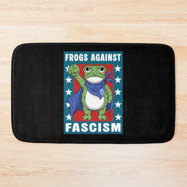 Item preview, rogs Against Fascism Portland Protest Frog Activism designed and sold by Dmetalx Art Apparel.