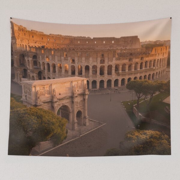 Item preview, Golden Light over the Colosseum designed and sold by ROMEPratique.