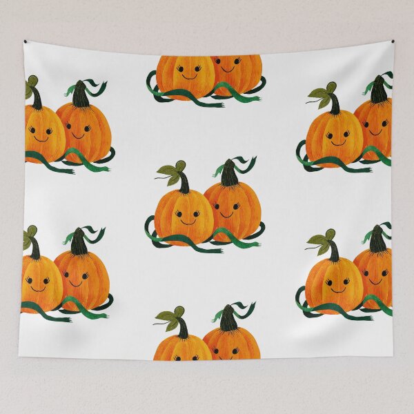 Item preview, Cute pumpkin couple designed and sold by MendaciousMina.