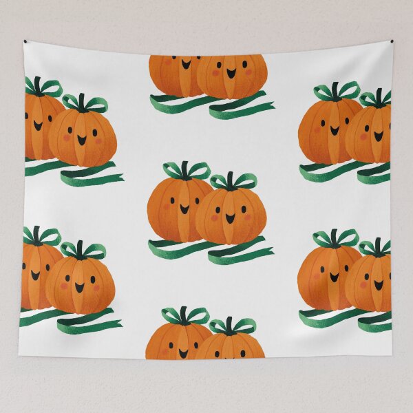 Item preview, Cute pumpkin couple designed and sold by MendaciousMina.