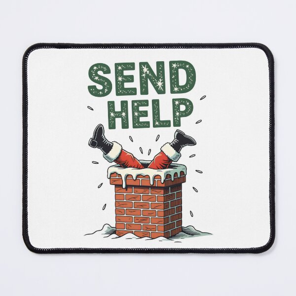 Item preview, Holidays - Send Help - #HO0006 designed and sold by Vex Carver.
