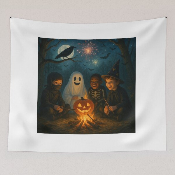 Item preview, Halloween friends designed and sold by KevinGarden.
