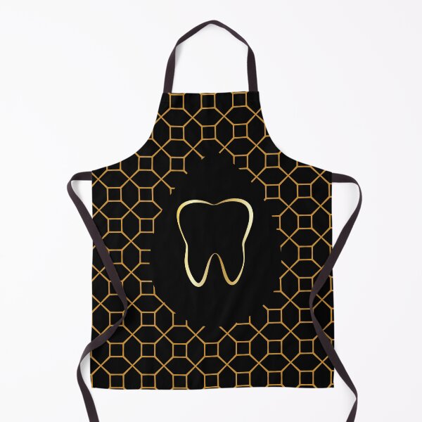 Item preview, Golden Geometric Tooth Design - Dental Office Decor - Modern Dentistry Art designed and sold by Mommy-Smile.