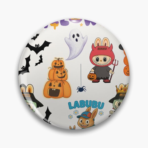 Item preview, ? Cute Labubu Halloween  designe _Sticker Pack designed and sold by sundos.