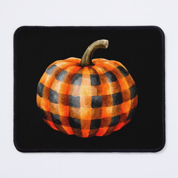 Item preview, Plaid watercolor pumpkin designed and sold by MendaciousMina.