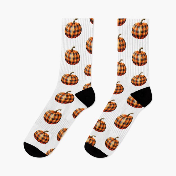 Item preview, Plaid watercolor pumpkin designed and sold by MendaciousMina.
