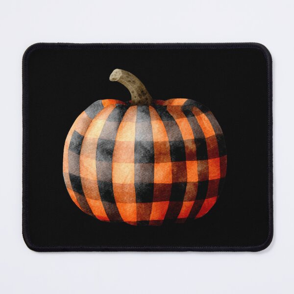 Item preview, Plaid watercolor pumpkin designed and sold by MendaciousMina.