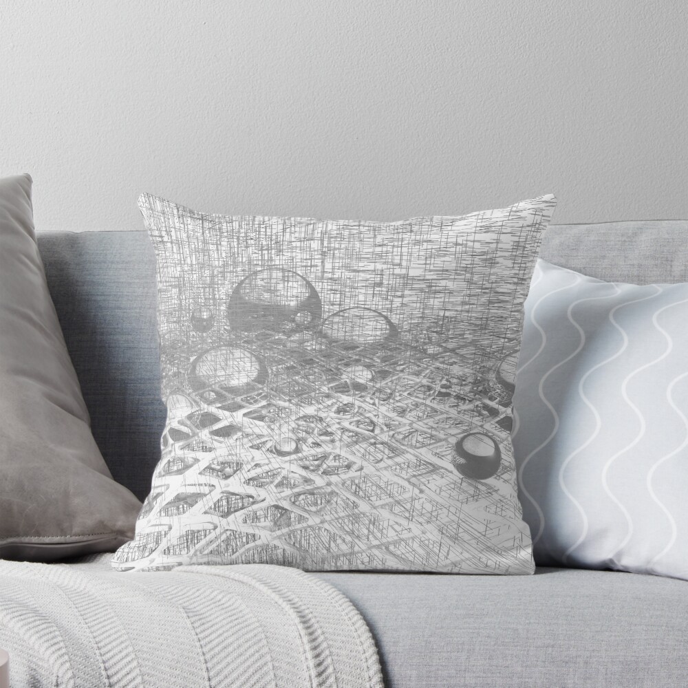Item preview, Throw Pillow designed and sold by DigitalBootleg.