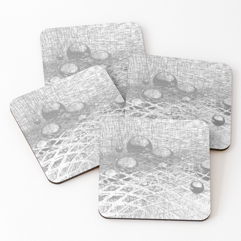 Item preview, Coasters (Set of 4) designed and sold by DigitalBootleg.