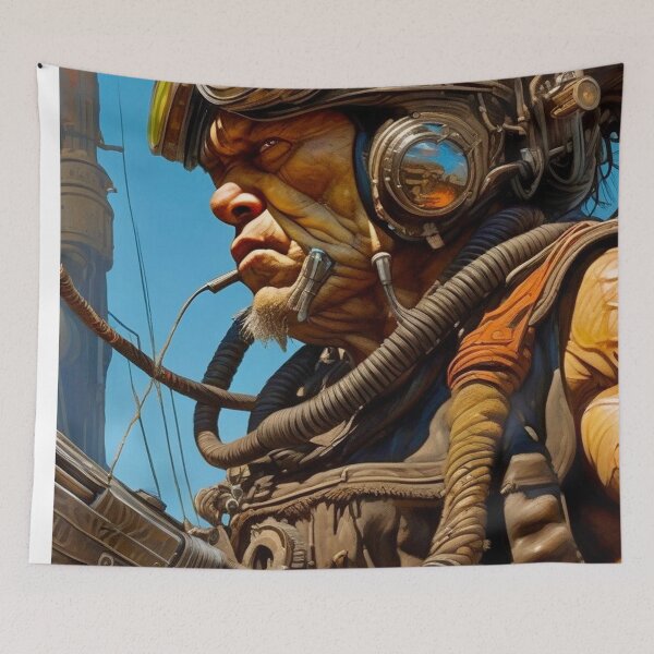 Item preview, Road Warrior - Sci Fi Art concept designed and sold by Delerat7.