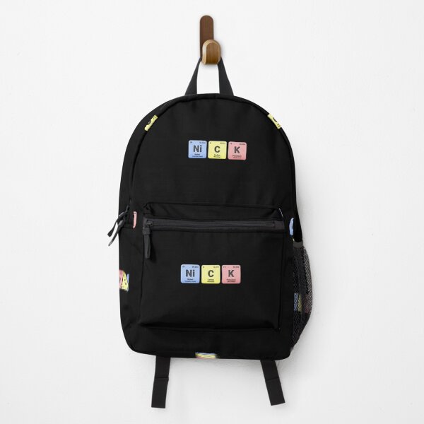 Item preview, Nick, Custom Name Made from Periodic Table Elements, Personalized Chemistry Design, Science Gift for Nerds & Students designed and sold by chipmuckdesignn.