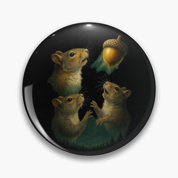 Item preview, Three Squirrel Acorn - Classic Parody designed and sold by SHHCreations.
