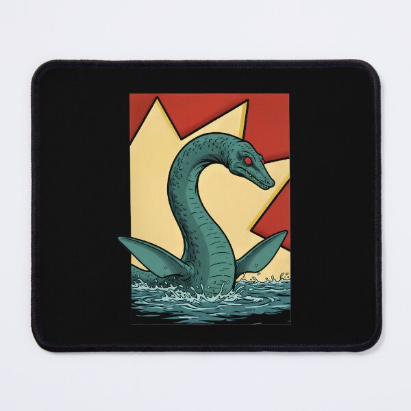 Item preview, Retro Loch Ness Monster – Vintage Cryptid designed and sold by SidTastic .