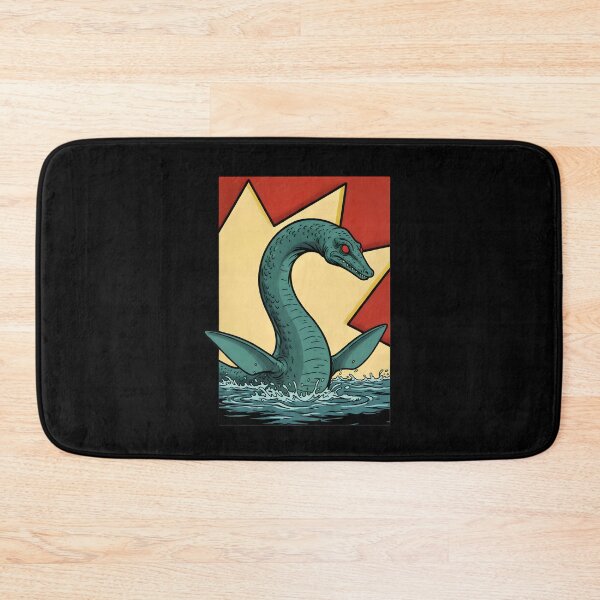 Item preview, Retro Loch Ness Monster – Vintage Cryptid designed and sold by SidTastic .