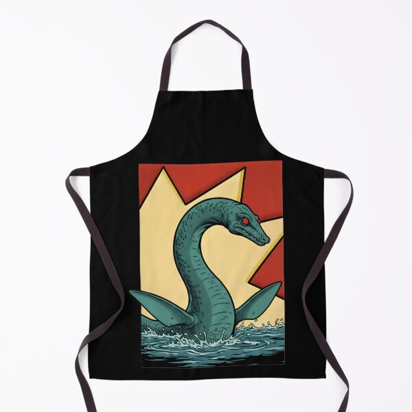 Item preview, Retro Loch Ness Monster – Vintage Cryptid designed and sold by SidTastic .