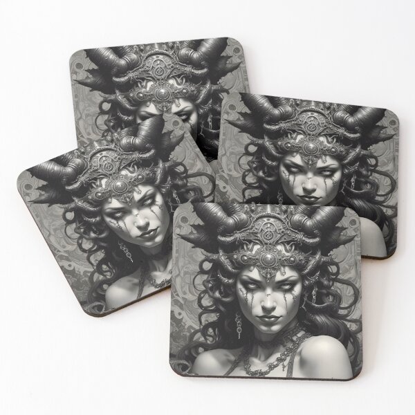 Item preview, Queen of Shadow - Dark Fantasy Horror Art concept designed and sold by Delerat7.
