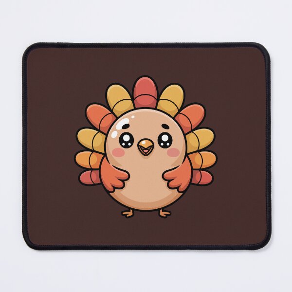 Item preview, kawaii thanksgiving turkey designed and sold by jkrphoto.