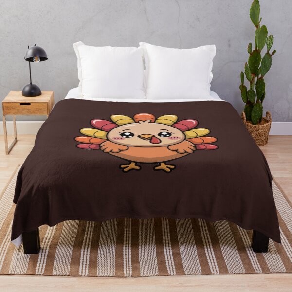 Item preview, kawaii thanksgiving turkey designed and sold by jkrphoto.