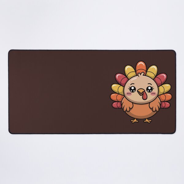Item preview, kawaii thanksgiving turkey designed and sold by jkrphoto.