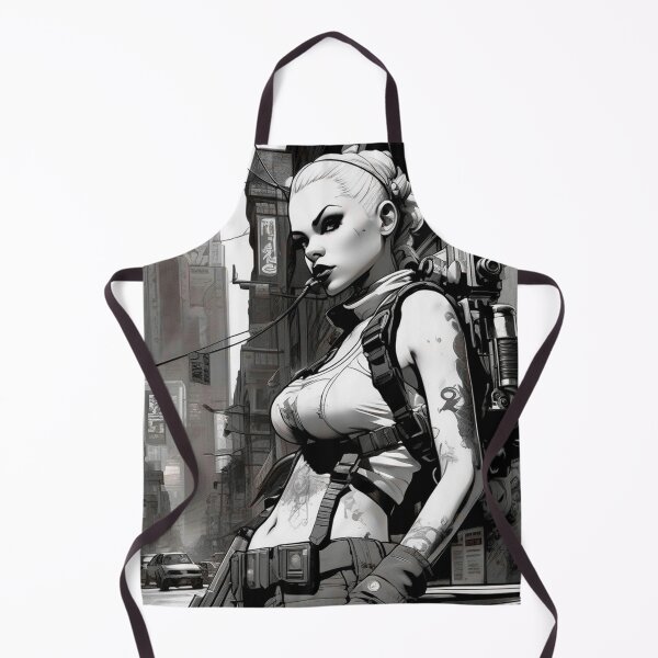 Item preview, Cyberpunk Black & White concept 2 - Sci Fi Art concept designed and sold by Delerat7.