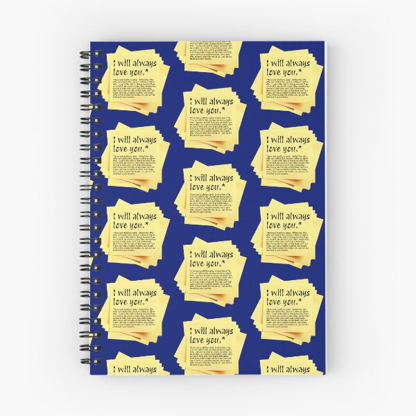 Item preview, STICKY NOTES:  I will always love you.*  (*terms and conditions apply...) - funny messages designed and sold by DesignsFromTW-S.