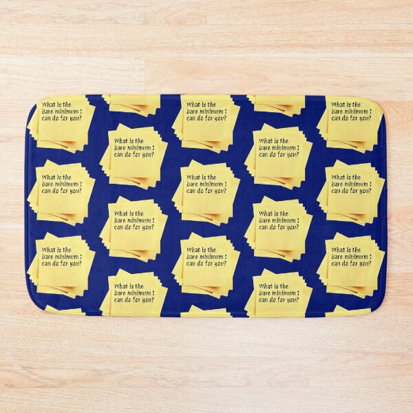 Item preview, STICKY NOTES:  What is the bare minimum I can do for you? - funny messages designed and sold by DesignsFromTW-S.