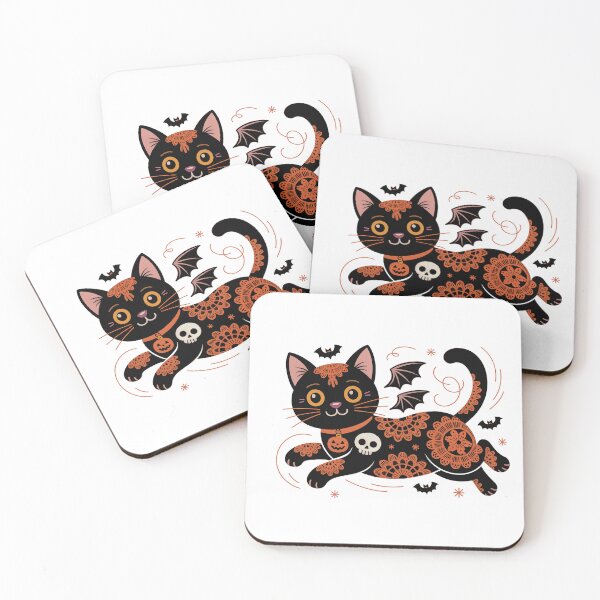Item preview, halloween cat designed and sold by jkrphoto.