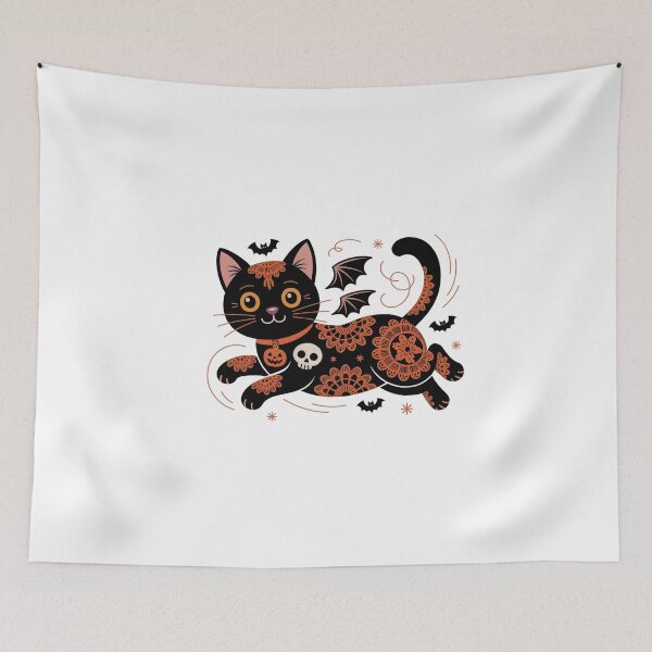 Item preview, halloween cat designed and sold by jkrphoto.