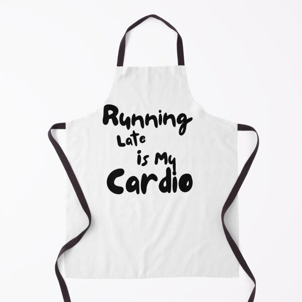 Aperçu de l'œuvre Running late is my cardio shirt, runner gym t-shirt, funny workout t shirt, fitness shirt, busy mom graphic tee, gym shirt, exercise shirt créée et vendue par SheryfaEl.