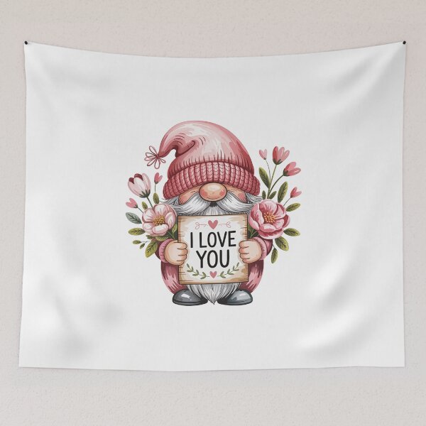 Item preview, valentine gnome  designed and sold by jkrphoto.