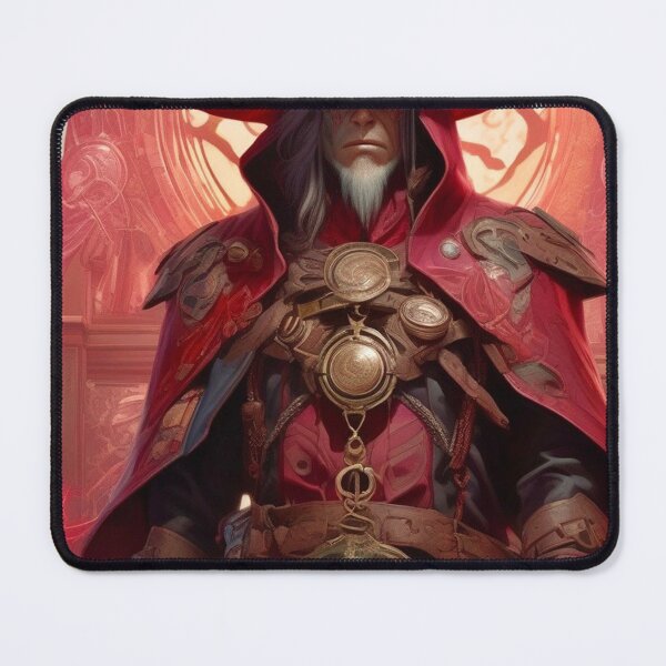 Item preview, The Red Magician - Colorful Fantasy Art concept designed and sold by Delerat7.