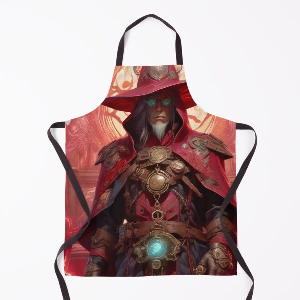 Item preview, The Red Magician - Colorful Fantasy Art concept designed and sold by Delerat7.