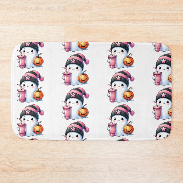 Item preview, Baby Ghost with Pink Hat and Halloween Drink designed and sold by Polarisofficial.