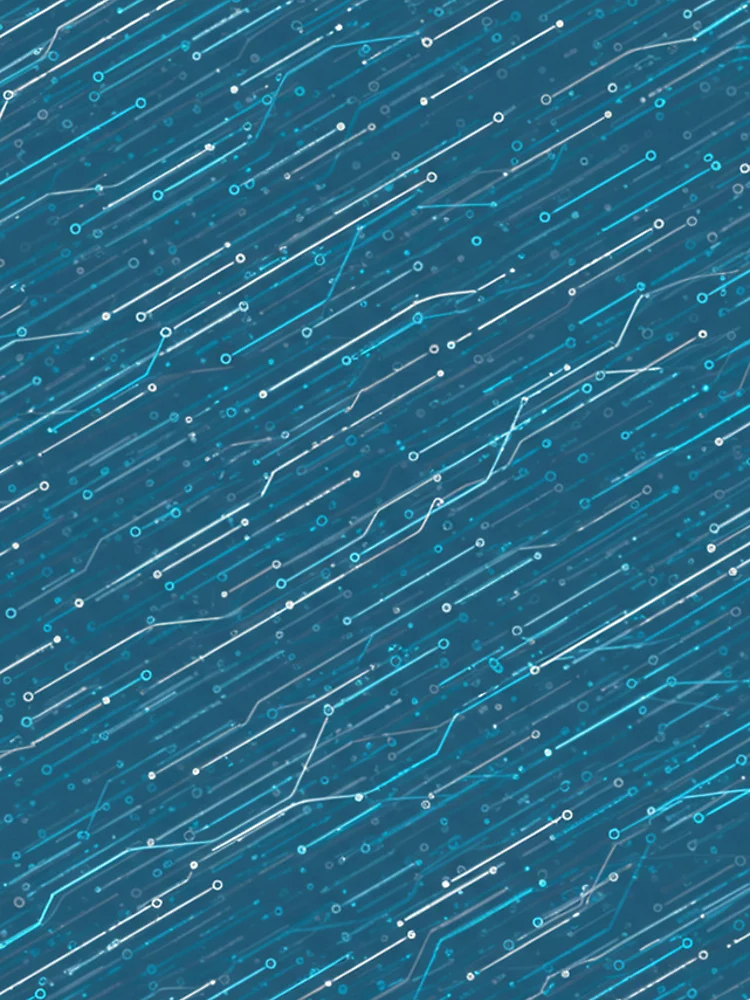 Thumbnail 4 of 4, iPhone Case, Digital Data Stream Pattern designed and sold by MySignatureItems.