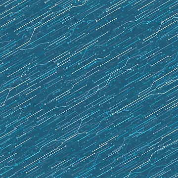 Artwork thumbnail, Digital Data Stream Pattern by MySignatureItems