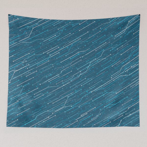 Item preview, Digital Data Stream Pattern designed and sold by MySignatureItems.