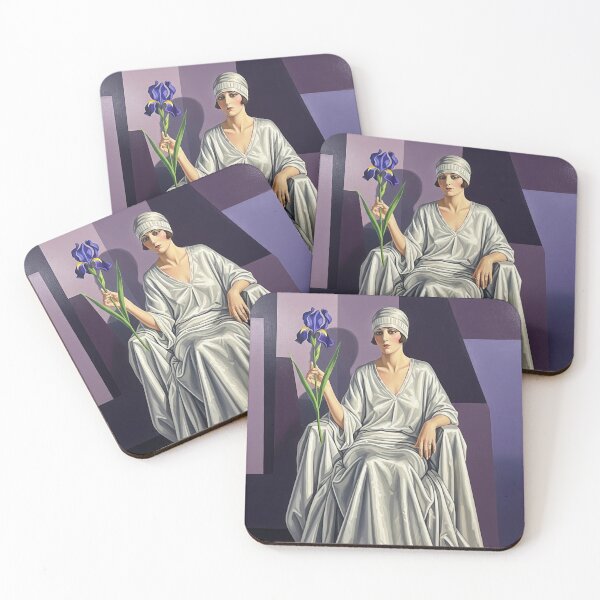 Item preview, The Solitary Empress - Original Art Deco Artwork designed and sold by elektronen.