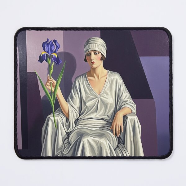 Item preview, The Solitary Empress - Original Art Deco Artwork designed and sold by elektronen.