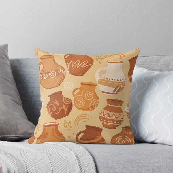 Item preview, Rustic Pottery Seamless Pattern designed and sold by MySignatureItems.