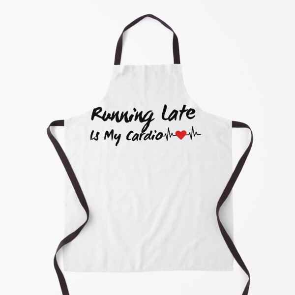 Aperçu de l'œuvre Running late is my cardio shirt, runner gym t-shirt, funny workout t shirt, fitness shirt, busy mom graphic tee, gym shirt, exercise shirt créée et vendue par SheryfaEl.