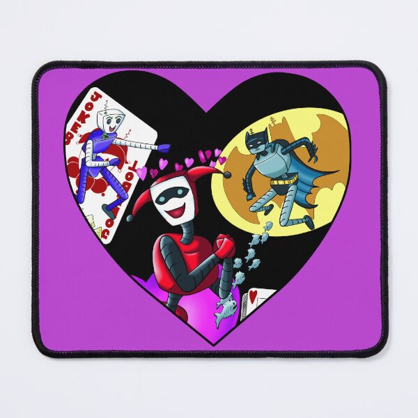 Item preview, BatBot Mad Love designed and sold by ArtOfLoveBots.