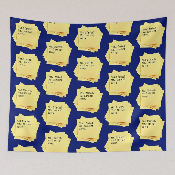 Item preview, STICKY NOTES:  Yes, I farted.  No, I am not sorry. - funny messages designed and sold by DesignsFromTW-S.