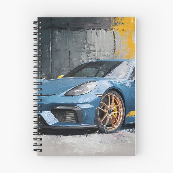 Item preview, Porsche 718 Cayman GT4 Man Cave Wall Poster designed and sold by AutoPopStudio.