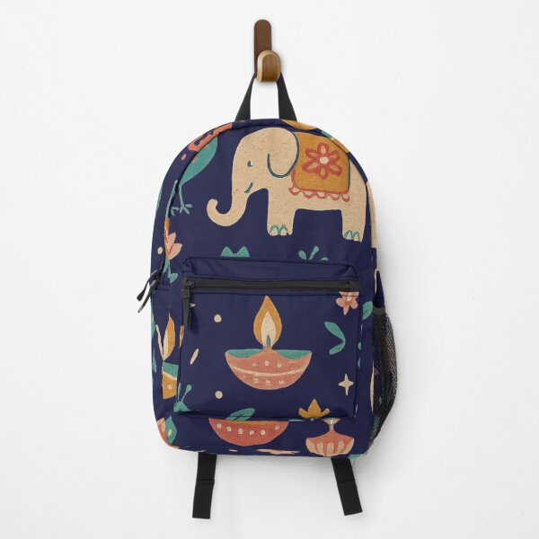 Item preview, Diwali Whimsy with Artisanal Elephants & Peacocks designed and sold by kornkobart.
